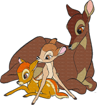 bambi - Bezmaksas animēts GIF
