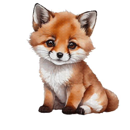 fox, autumn, renard, automne - Бесплатный анимированный гифка