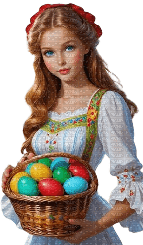 easter, ostern, vintage - 無料png