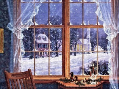 By the window - png gratis