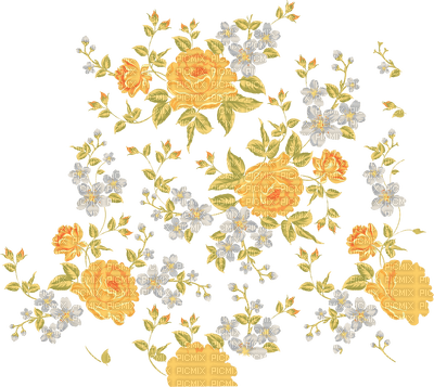 fleur jaune.Cheyenne63 - png grátis