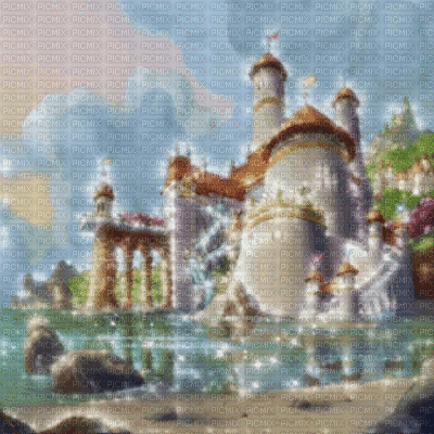 The Little Mermaid Background - Free animated GIF