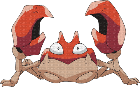 pokemon krabby - безплатен png