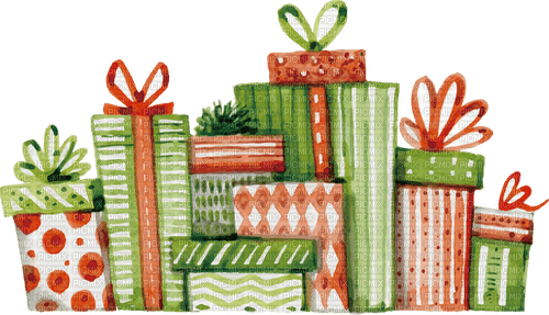 Christmas presents Bb2 - 免费PNG