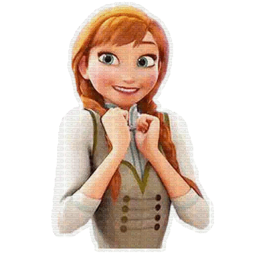 Anna Frozen - Δωρεάν κινούμενο GIF