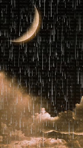 maj paysage pluie - GIF animate gratis