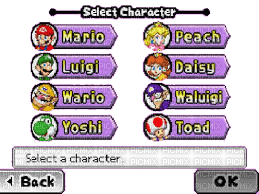 Mario party ds - png grátis