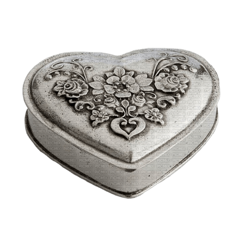 antique silver box -jox - Free PNG