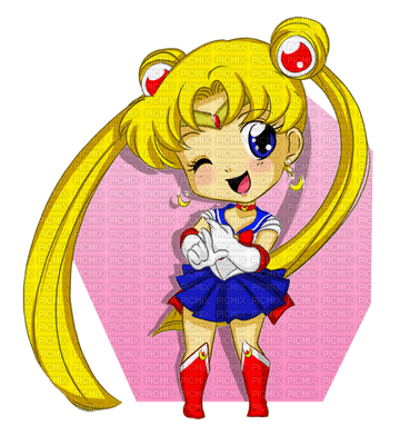 sailor moon chibi manga - PNG gratuit