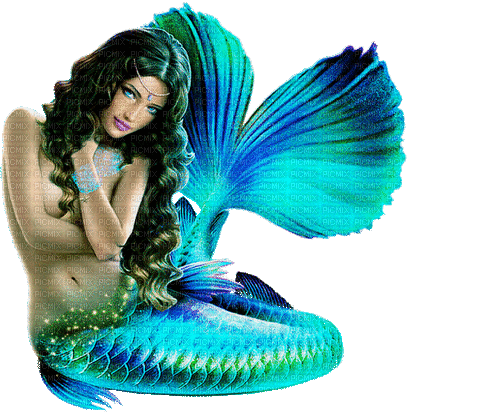 mermaid milla1959 - Free animated GIF