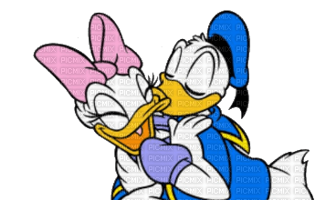 Daisy and Donald Duck - zdarma png