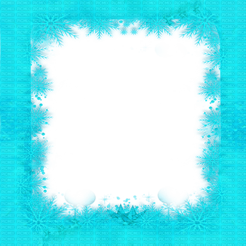 turquoise frame - ingyenes png