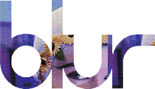 Blur (logo text) - Animovaný GIF zadarmo