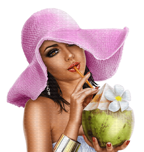 mujer verano - Free PNG