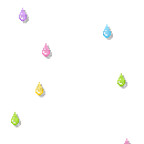 pastel rain floaties - 無料のアニメーション GIF