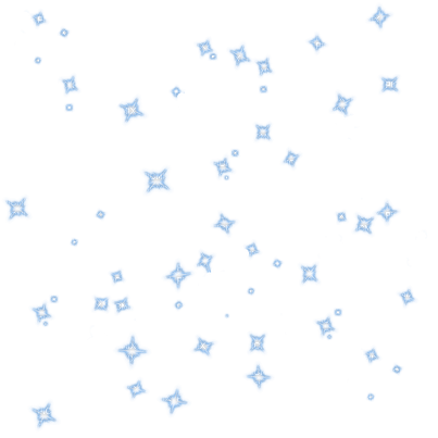 blue star-shaped sparkle - 免费PNG