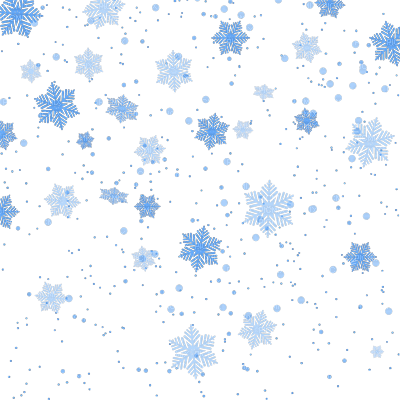 Y.A.M._Winter Snowflakes Decor - 免费PNG