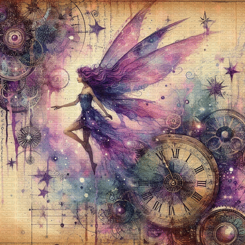 ♡§m3§♡ fairy purple fantasy animated - Бесплатный анимированный гифка