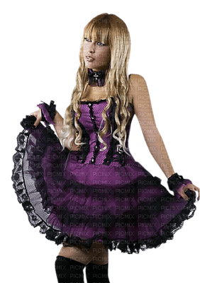 Kaz_Creations Woman Femme Purple - gratis png