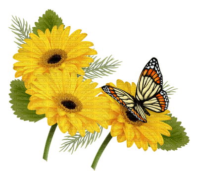 Kaz_Creations Deco Flowers Butterfly - PNG gratuit