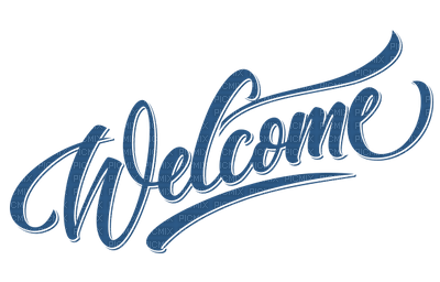 Welcome.text.Blue.Victoriabea - png gratis
