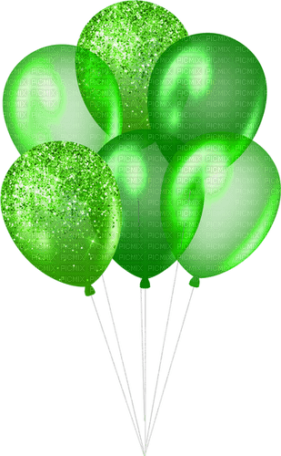 Balloons.Green - 免费PNG
