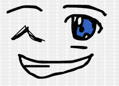 smiley manga - GIF animado gratis