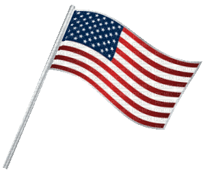 soave deco patriotic usa flag animated - Zdarma animovaný GIF