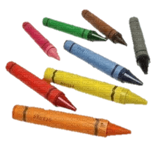 crayons - PNG gratuit
