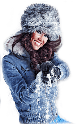 woman winter bp - png gratis