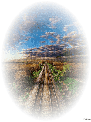 railway landscape - gratis png