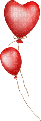 Kaz_Creations Deco Heart Love Hearts Balloons - png grátis