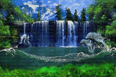 paysage - Ingyenes animált GIF