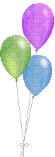 balloons - GIF animado grátis