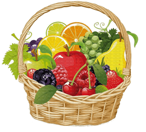 fruit basket Bb2 - kostenlos png