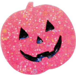 pink glitter pumpkin - 免费PNG