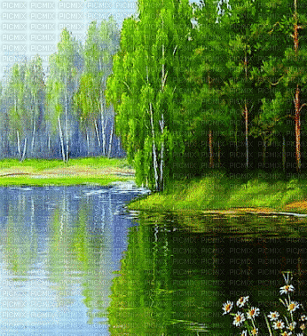 Paysage.Landscape.Lac.Lake.Victoriabea - Ücretsiz animasyonlu GIF