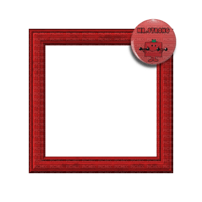 Small Red Frame - безплатен png