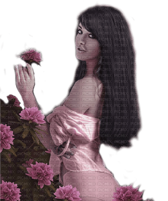 woman in pink by nataliplus - 無料png