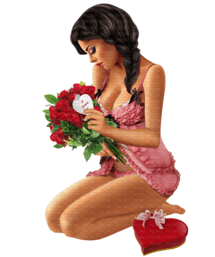 Woman. Sexy. Valentine. Leila - besplatni png