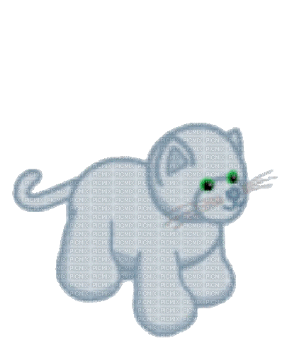 Webkinz Charcoal Cat Dance - Nemokamas animacinis gif