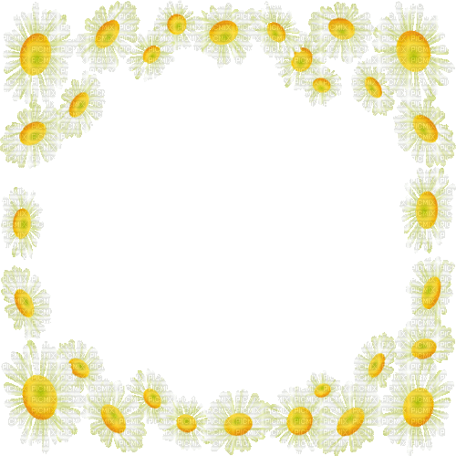 rahmen frame animated flowers milla1959 - GIF animate gratis