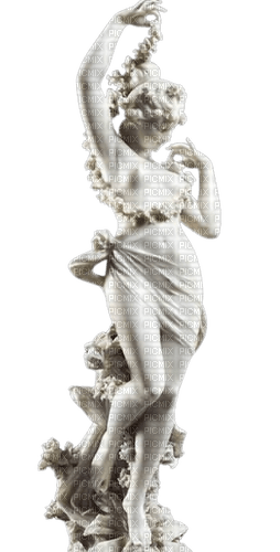 beautiful woman statue - gratis png