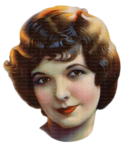 Vintage Woman Portrait - 免费PNG