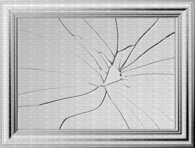 Kaz_Creations Furniture Cracked Mirror - zdarma png