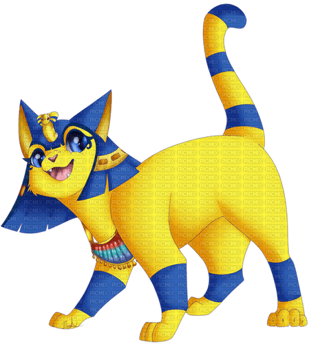 ankha but she's an actual cat - Free PNG