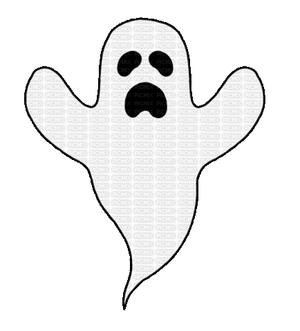 Halloween Ghosts - Animovaný GIF zadarmo