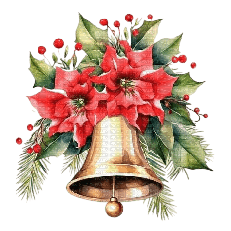 Christmas bell - Free PNG