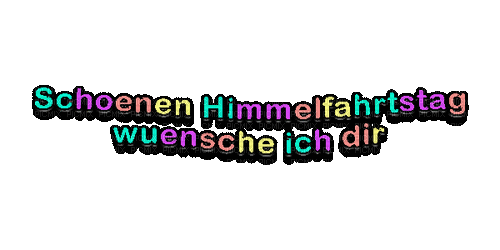 Schönen Himmelfahrt - Darmowy animowany GIF