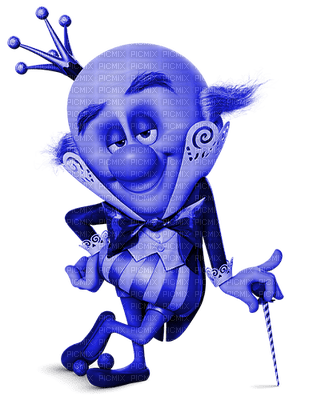 King Candy *Blue Hue/Tint* - PNG gratuit